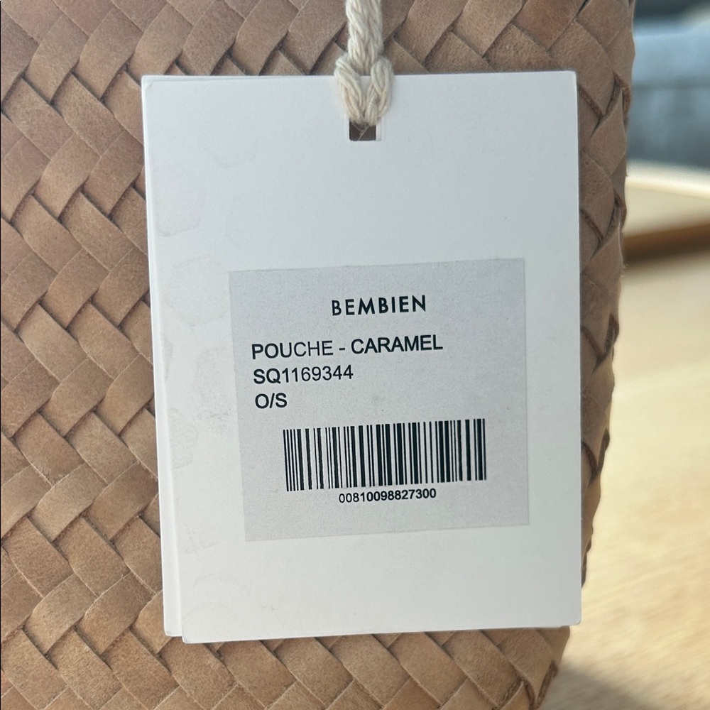 Tan Woven Women's Bag from Bembien - Picture 2 of 12